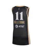 Women's Nike Elena Delle Donne Black Washington Mystics Rebel Edition Jersey