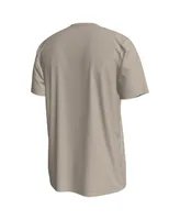 Men's Nike Tan Barcelona Verbiage T-shirt