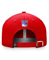 Women's Fanatics Red New York Rangers Breakaway Adjustable Hat