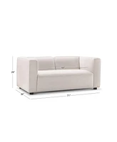 Kyle 71" Stain-Resistant Fabric Loveseat