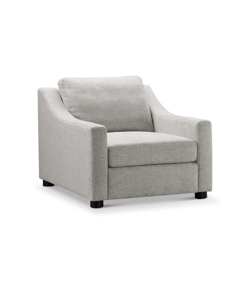 Garcelle 35" Stain-Resistant Fabric Chair