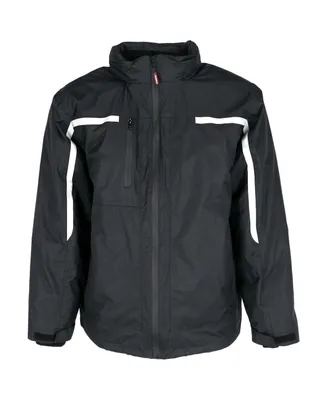 RefrigiWear Men's 3-in-1 Insulated Rainwear Systems Jacket