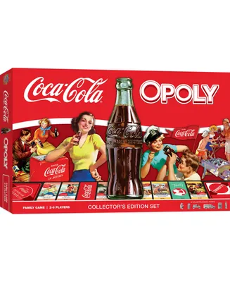 Masterpieces Opoly Family Board Games - Coca-Cola Opoly