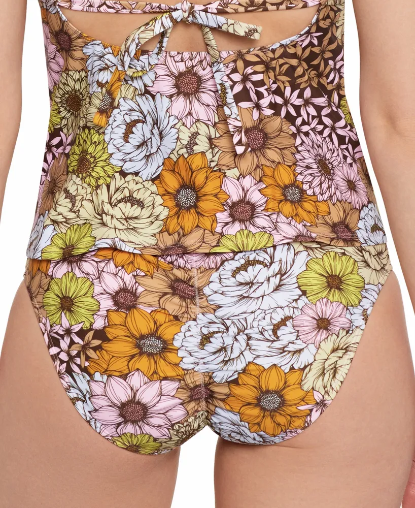Salt + Cove Juniors' Cinched-Back Hipster Bikini Bottoms, Created for Macy's