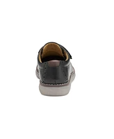 Johnston & Murphy Toddler Boys Holden Plain Toe Leather Shoes