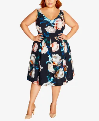 City Chic Plus Size Sandra Dress