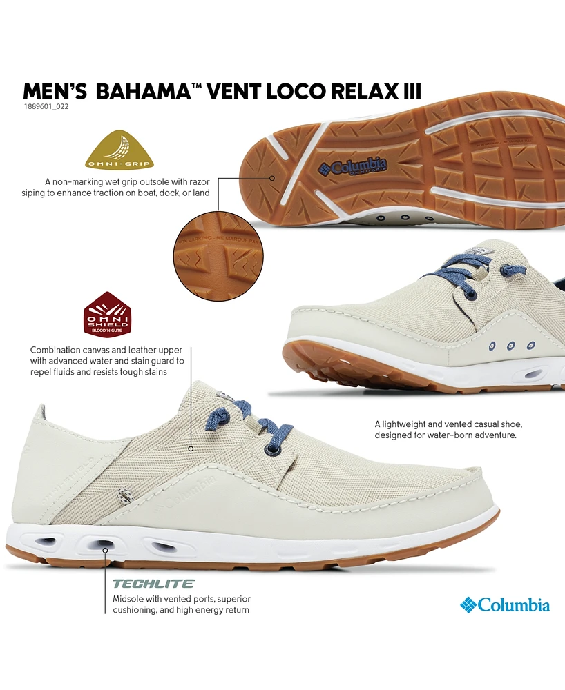 Columbia Men's Bahama Vent Loco Relax Iii Pfg Shoes