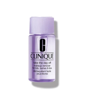 Free Take the Day Off Makeup Remover with any $80 Clinique purchase.