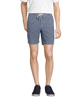 Lands' End Men's 7" Stretch Knockabout Pull On Deck Shorts