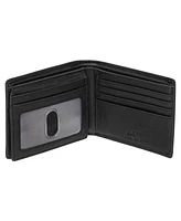 Mancini Men's Buffalo Rfid Secure Left Wing Billfold Wallet