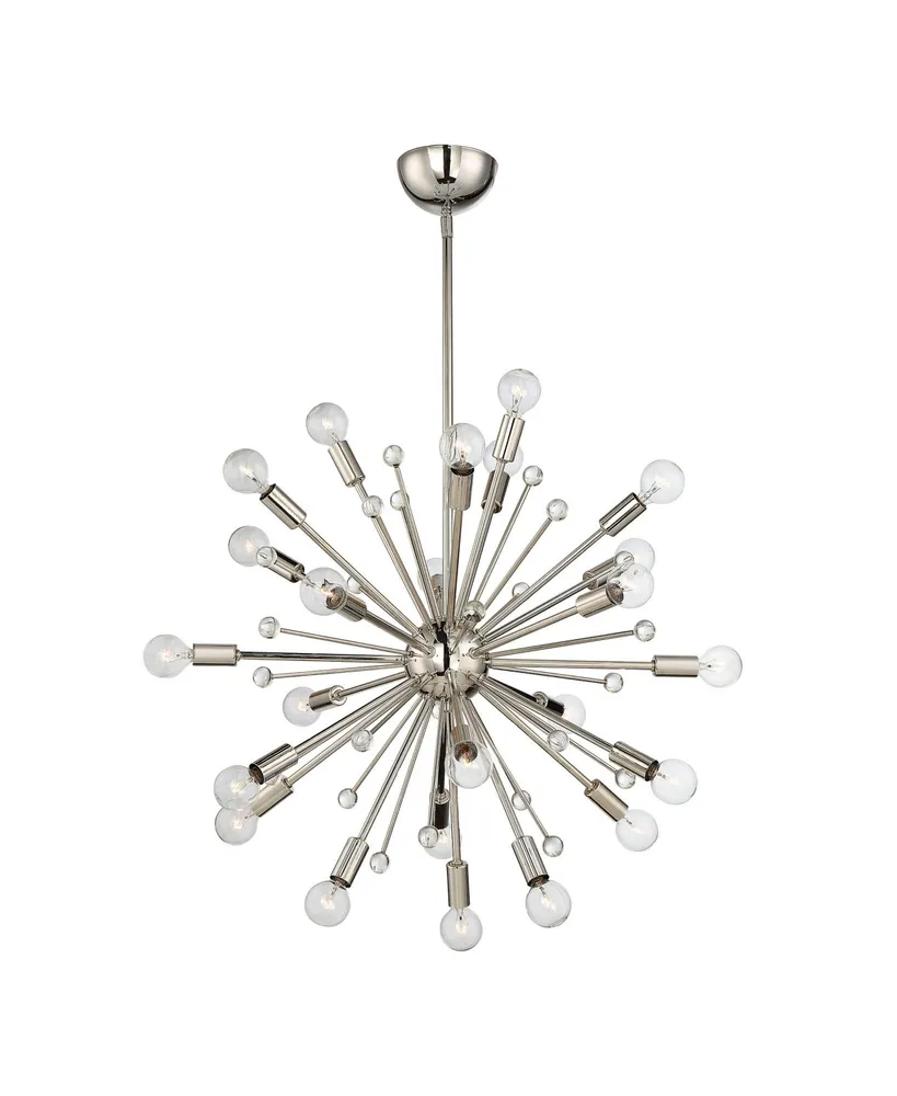 Savoy House Galea 24-Light Chandelier in Polished Nickel