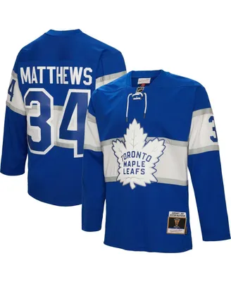 Men's Mitchell & Ness Auston Matthews Blue Toronto Maple Leafs 2017 Line Player Jersey