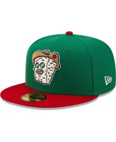 Men's New Era Green, Red Los Quesos Frisco Copa De La Diversion 59FIFTY Fitted Hat