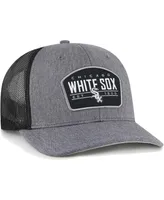 Men's '47 Brand Charcoal Chicago White Sox Slate Trucker Snapback Hat