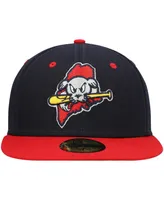 Men's New Era Navy Portland Sea Dogs Authentic Collection Team Alternate 59FIFTY Fitted Hat