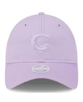 Women's New Era Lavender Chicago Cubs Tropic Core Classic 9TWENTY Adjustable Hat