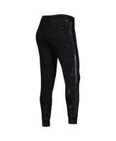 Women's The Wild Collective Black Los Angeles Dodgers Marble Jogger Pants