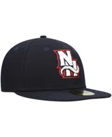 Men's New Era Navy Hampshire Fisher Cats Authentic Collection Team Alternate 59FIFTY Fitted Hat