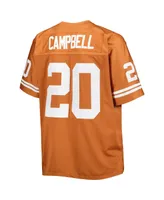 Men's Mitchell & Ness Earl Campbell Texas Orange Longhorns Big and Tall Legacy Jersey