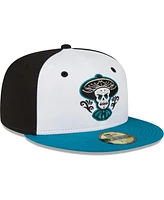 Men's New Era White Albuquerque Isotopes Copa De La Diversion 59FIFTY Fitted Hat