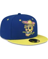 Men's New Era Blue Lynchburg Hillcats Copa De La Diversion 59FIFTY Fitted Hat