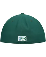 Men's New Era Green Daytona Tortugas Authentic Collection Team Game 59FIFTY Fitted Hat