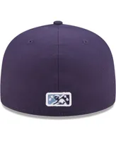 Men's New Era Navy Brooklyn Cyclones Authentic Collection 59FIFTY Fitted Hat
