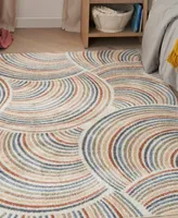 Nourison Home Astra Machine Washable ASW08 5'3" x 7' Area Rug