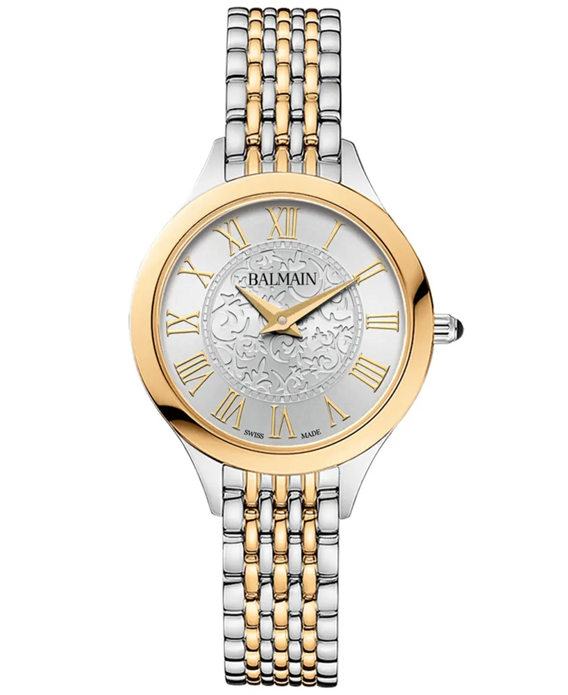 Balmain Women's Swiss Balmain de Balmain Two-Tone Stainless Steel Bracelet Watch 29mm