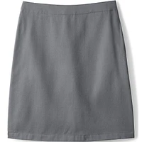 Lands' End Little Girls School Uniform Blend Chino Skort Top of Knee