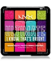 Nyx Professional Makeup Ultimate Shadow Palette - I Know That's Bright