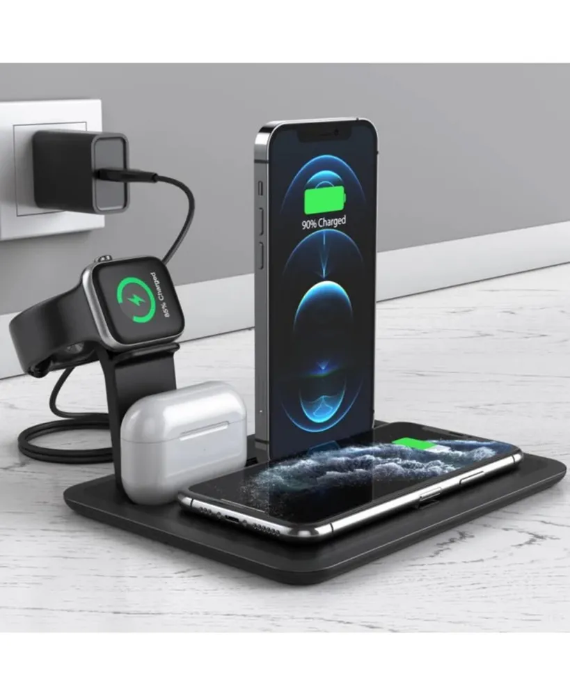 Trexonic 4 in 1 Fast Charge Wireless Charging Station