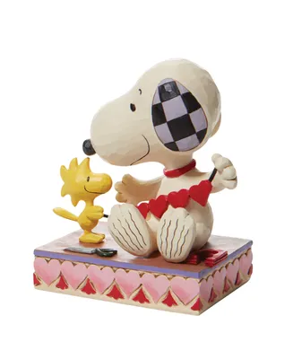 Jim Shore Snoopy with Hearts Garland