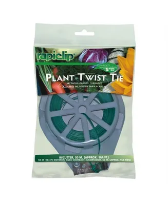 Luster Leaf Inc Luster Leaf Rapiclip 846 Plant Twist Tie w Cutter, 04mm x 160'