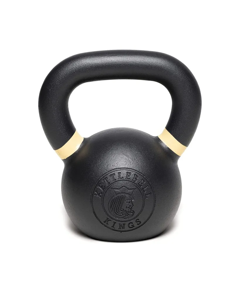 Kettlebell Kings Powder Coated Kettlebell Weights (45LB) For Women & Men | Durable Coating for Grip Strength, Rust Prevention