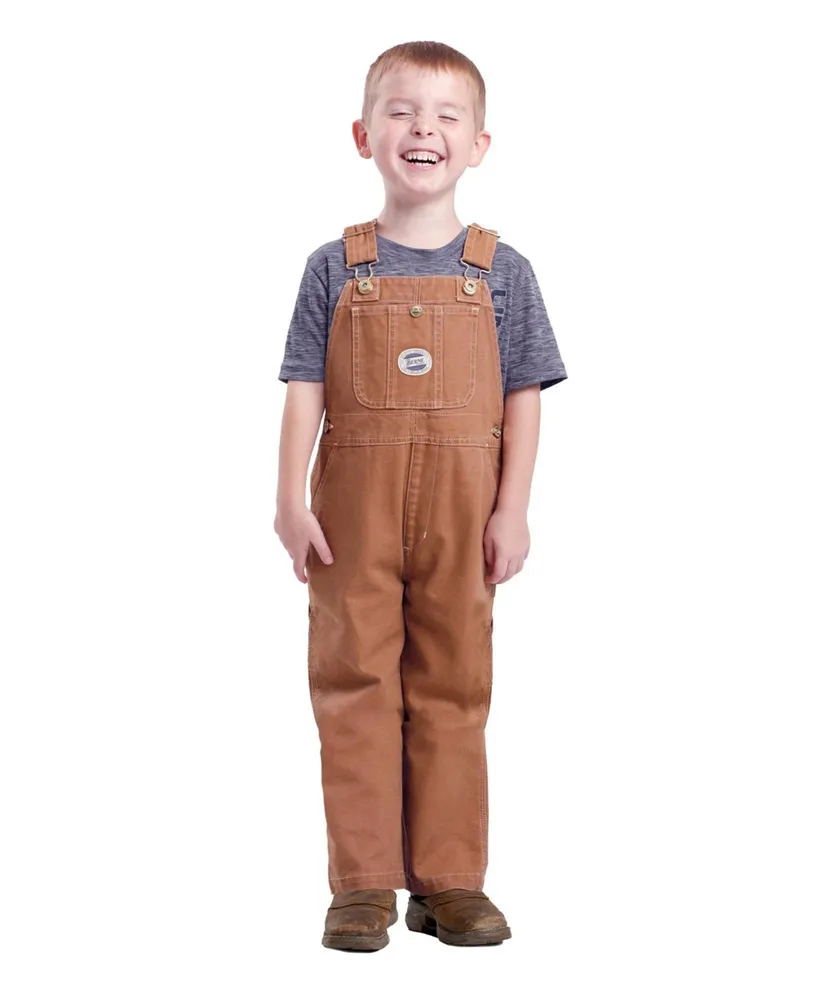 Gender-Neutral Snow-Bib Overalls for Kids