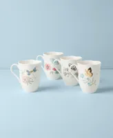 Lenox Butterfly Meadow 4-Piece Mug Set