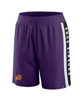 Men's Fanatics Purple Phoenix Suns Referee Iconic Mesh Shorts