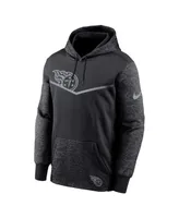 Men's Nike Black Tennessee Titans Rflctv Chevron Pullover Hoodie