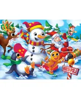 Masterpieces Googly Eyes Christmas 48 Piece Jigsaw Puzzle for Kids