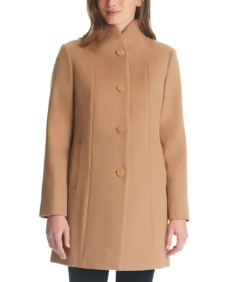 Kate Spade New York Women's Stand-Collar Wool Blend Coat, Created for Macy's