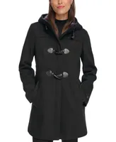 Tommy Hilfiger Women's Hooded Toggle Walker Coat, Created for Macy's