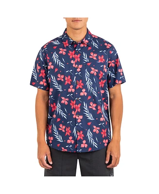 Hurley Men's One and Only Lido Stretch Short Sleeves Shirt