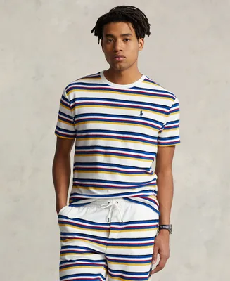 Polo Ralph Lauren Men's Classic-Fit Striped Terry T-Shirt