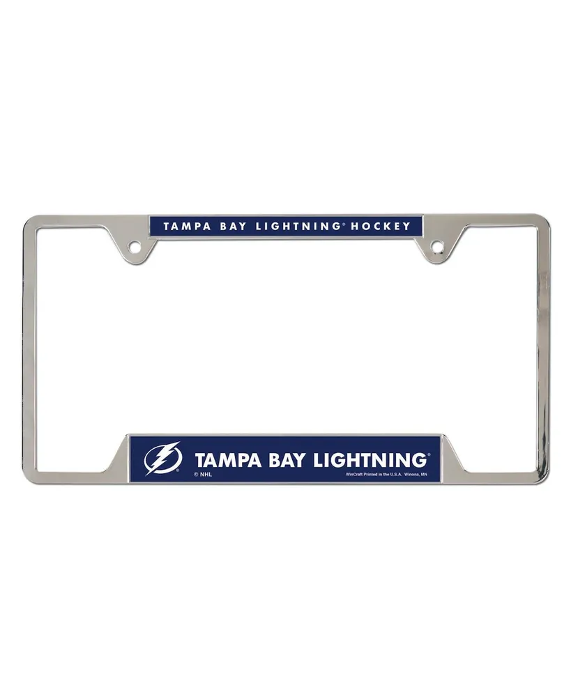 Wincraft Tampa Bay Lightning Team Logo Metal License Plate Frame