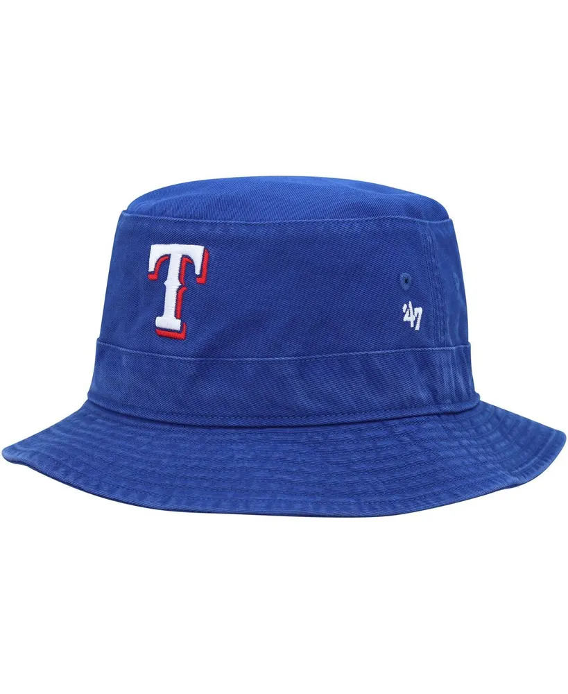 Men's '47 Brand Royal Texas Rangers Primary Bucket Hat