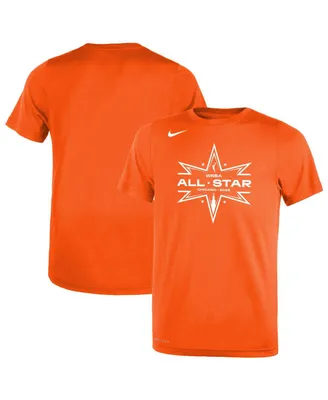 Big Boys and Girls Nike Orange 2022 Wnba All-Star Game Logo Legend Performance T-shirt