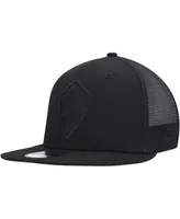 Men's New Era Black Colorado Rapids Logo Classic 9FIFTY Trucker Snapback Hat