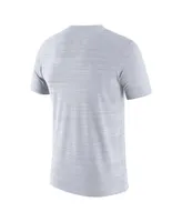 Men's Nike White Duke Blue Devils 2022 Game Day Sideline Velocity Performance T-shirt