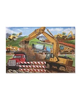 Melissa & Doug Building Site Jumbo Jigsaw Floor Puzzle